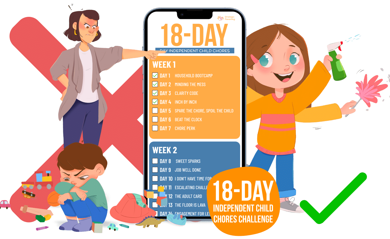 18-Day Independent Child Chores Challenge