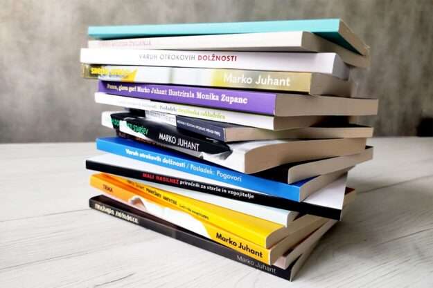 Books stack Marko Juhant