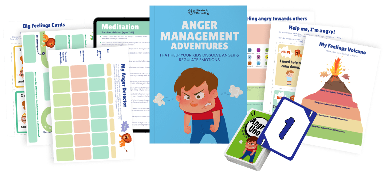 Anger Management Adventures - help your kids dissolve anger and regulate emotions