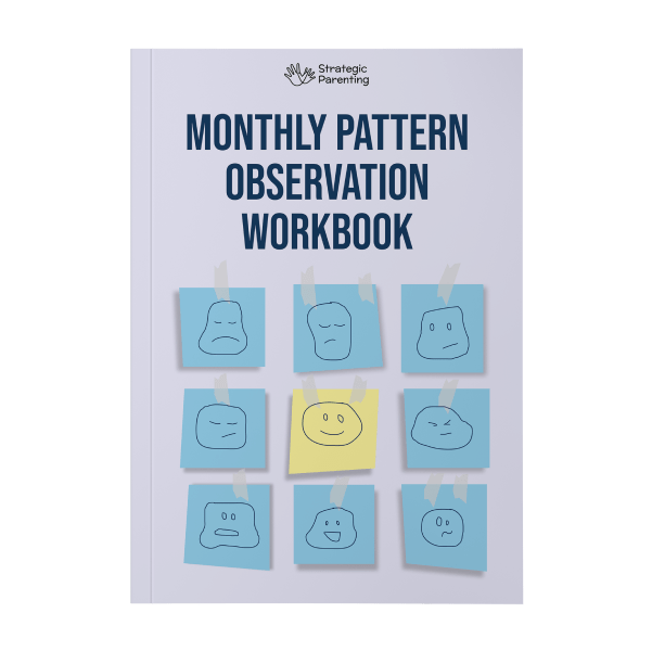 Monthly patter observation workbook mockup