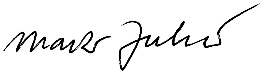 Marko Juhant signature